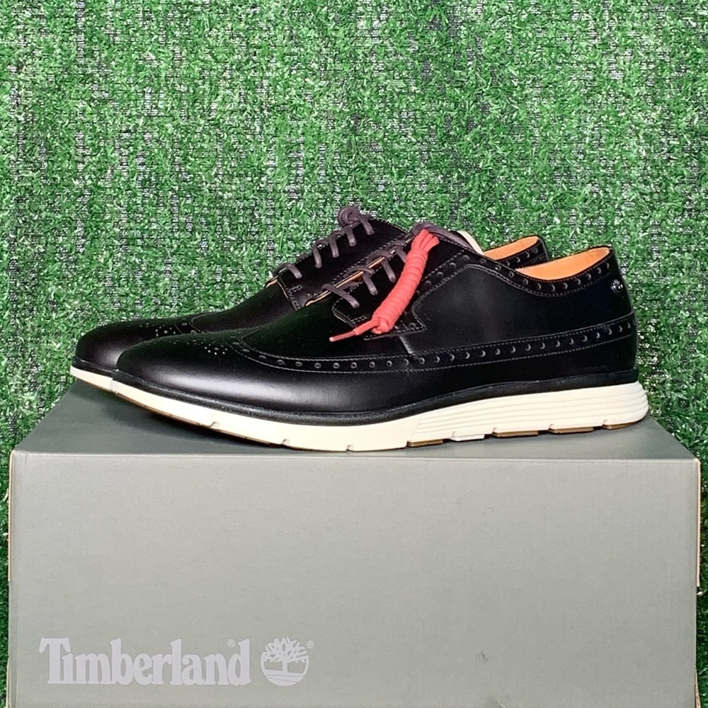 MEN'S WALLINGFORD BROGUE OXFORD SHOES TIMBERLAND - Picture 5 of 12